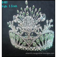 Wholesale rhinestone large pageant beauty pageant queen crowns